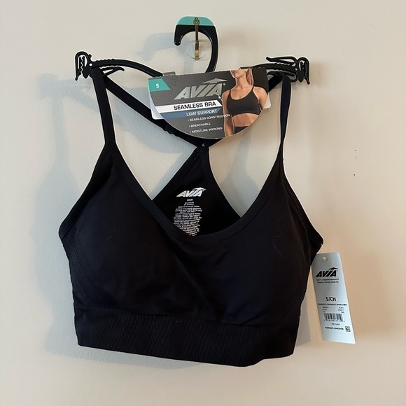 Avia Women's Low Support Seamless Cami Sports Bra S - Picture 2 of 4